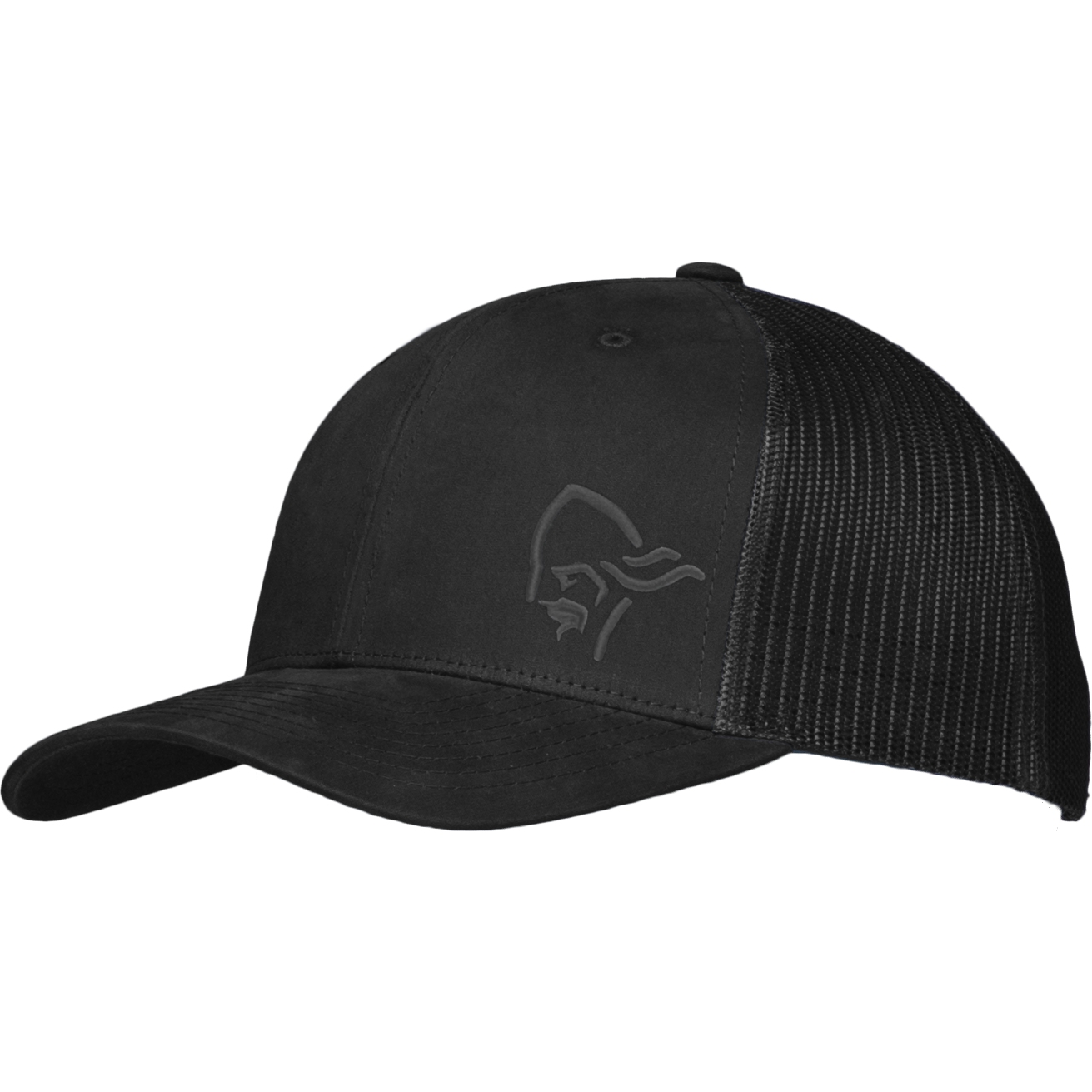 Productfoto van Norrona /29 Trucker mesh snap back Pet - Caviar