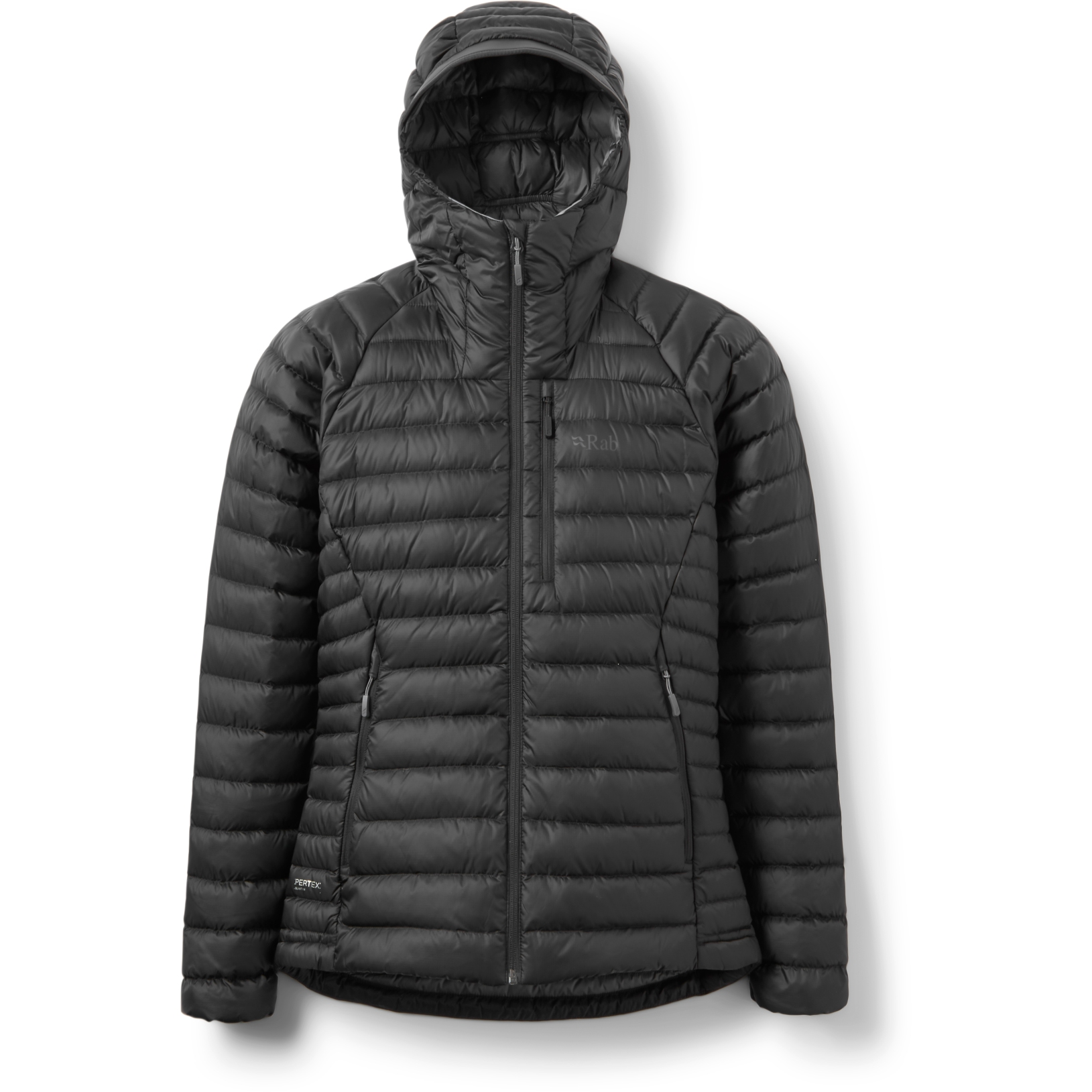 Rab Microlight Alpine Down Jacket Women - black (graphene) | BIKE24