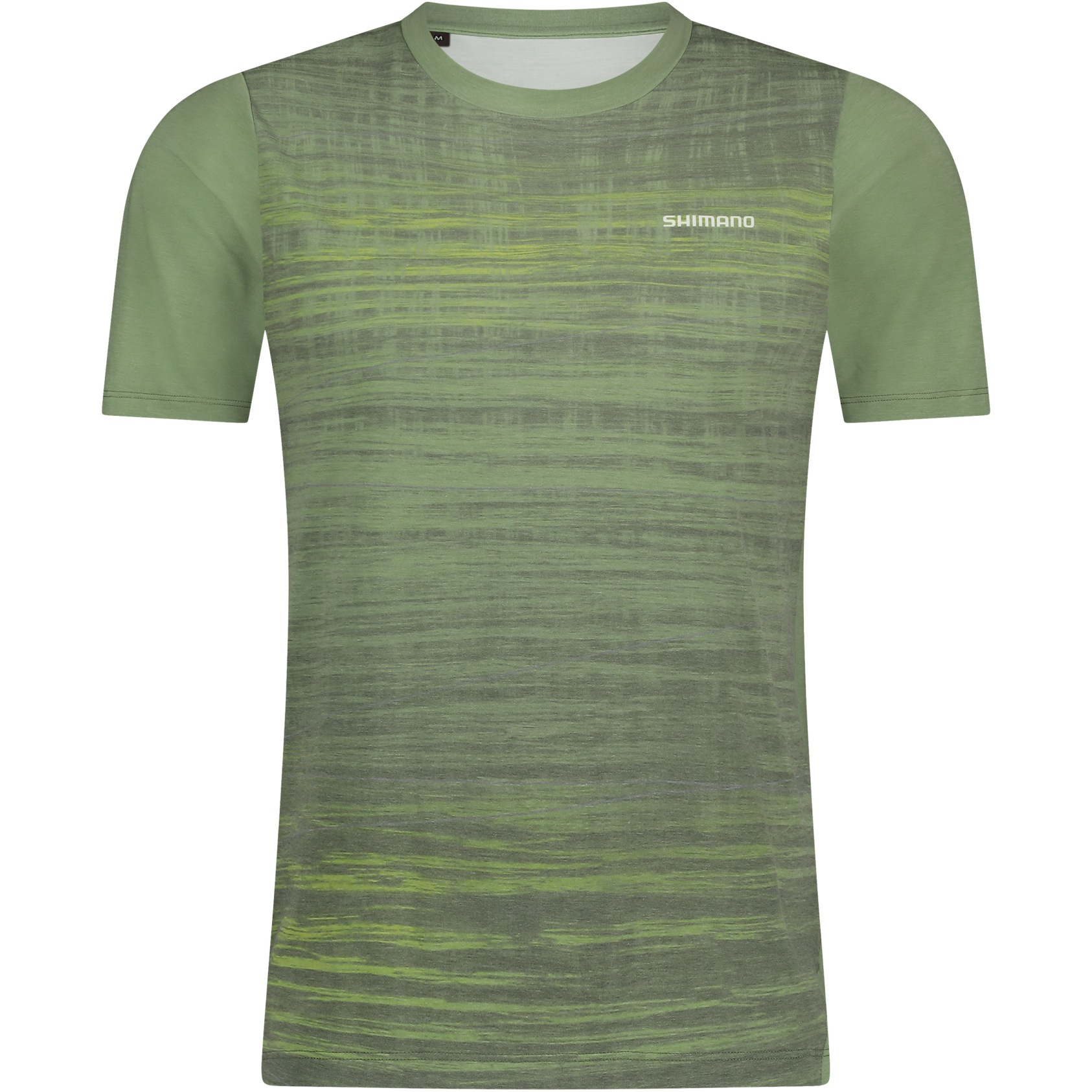 Produktbild von Shimano Spazio Printed MTB-Trikot Herren - grün