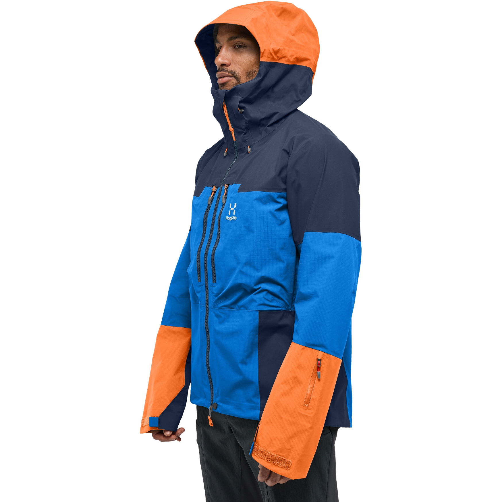 Haglöfs Spitz GTX Pro Jacket Men - electric blue/tarn blue