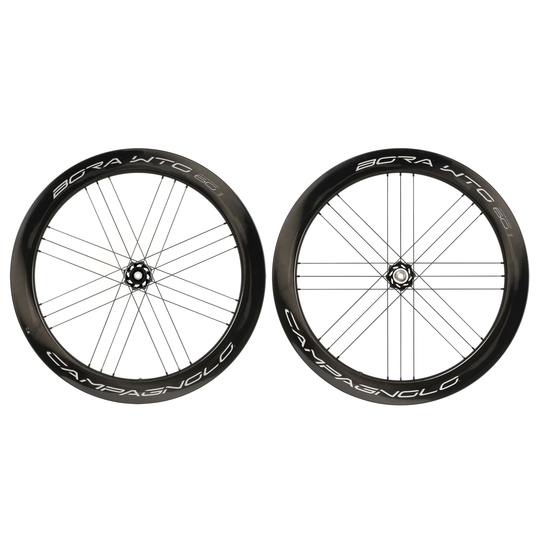 Lot De 2 Roues Easy Wheel 60mm Pour Brompton - Alliage Aluminium, Roulement Fluide, Noir