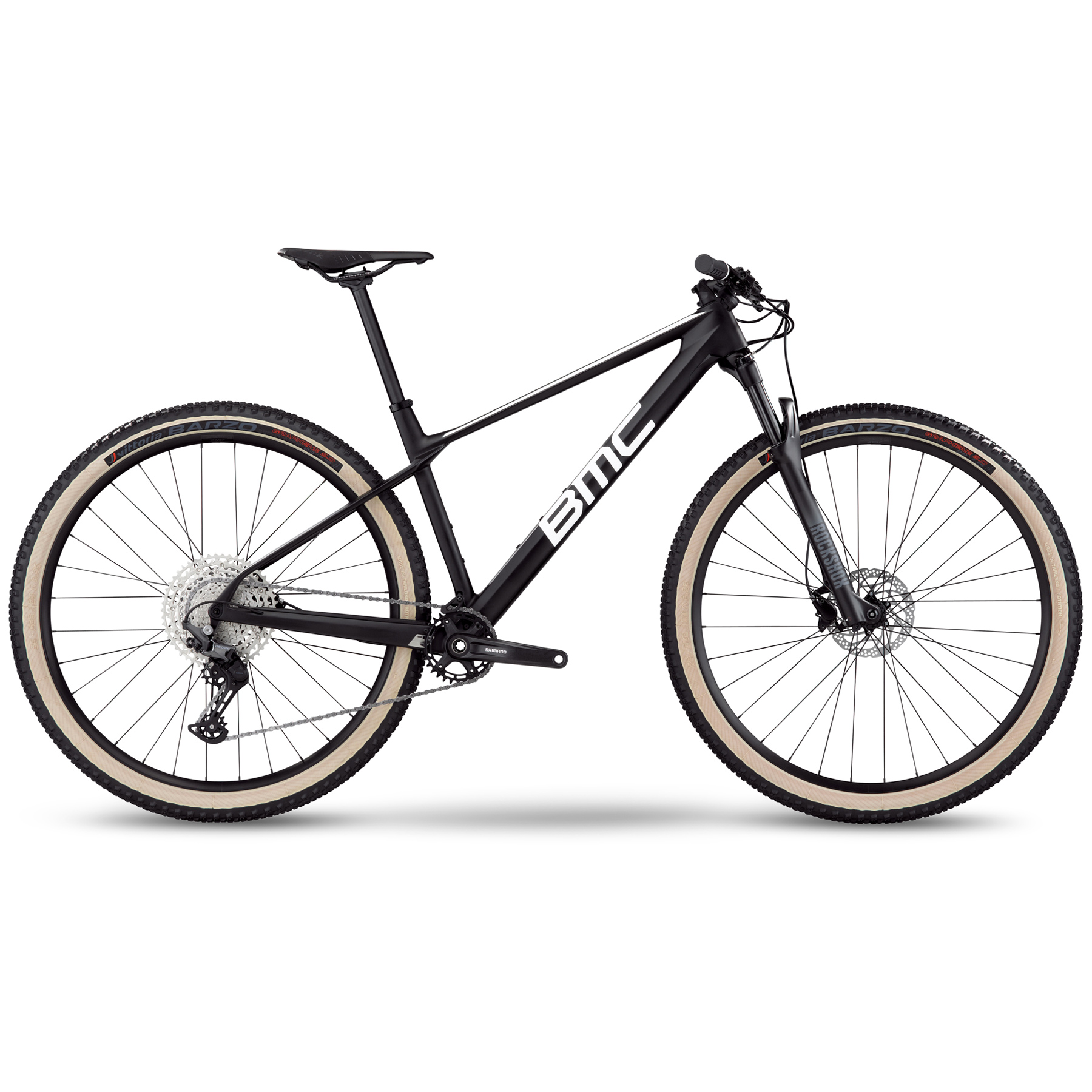 Productfoto van BMC TWOSTROKE 01 FIVE - 29&quot; Carbon Mountainbike - 2022 - carbon &amp; white