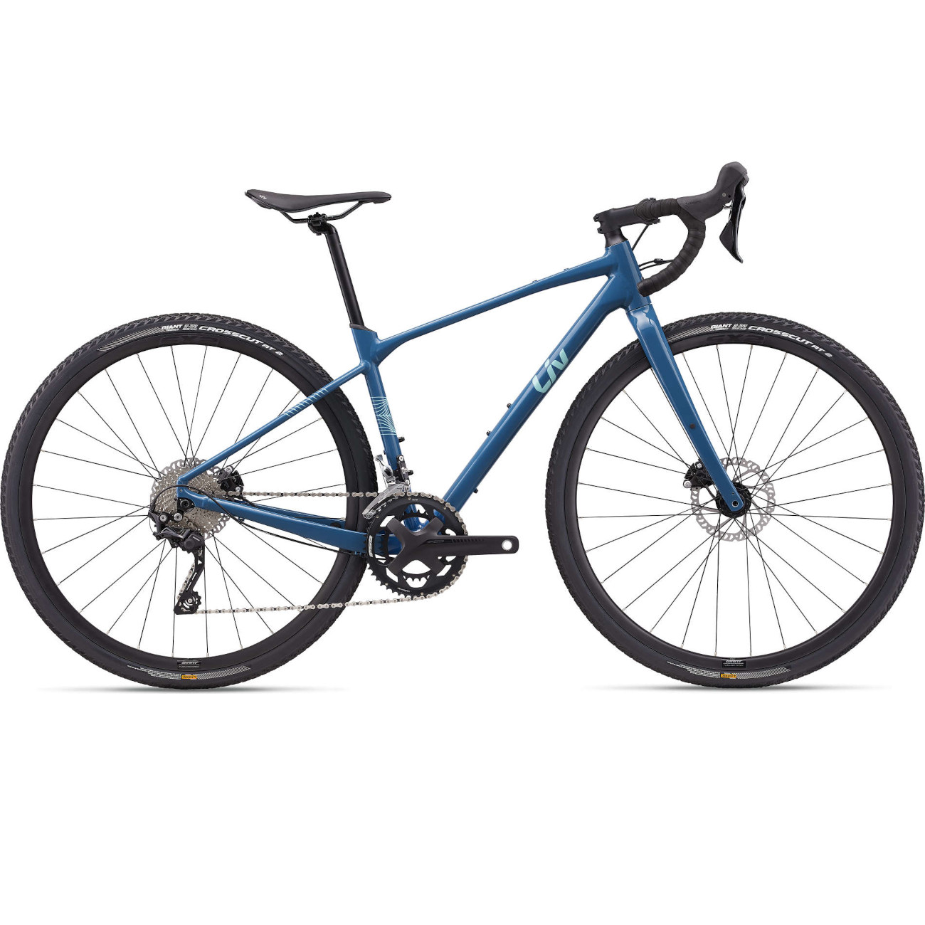 Picture of Liv DEVOTE 1 - GRX/Tiagra Women Gravel Bike - 2024 - grayish blue