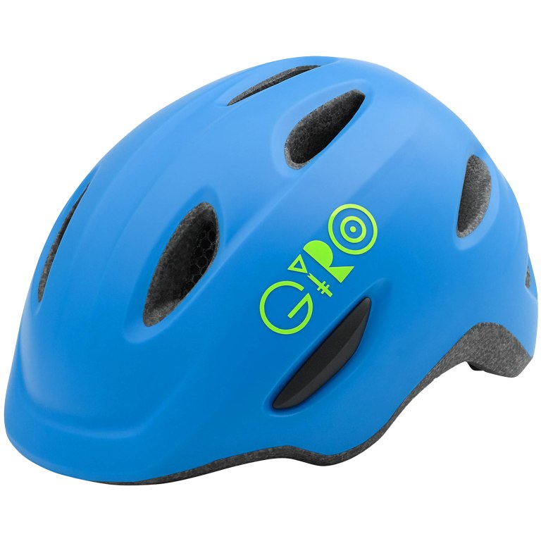 Picture of Giro Scamp Helmet Kids - matte blue / lime