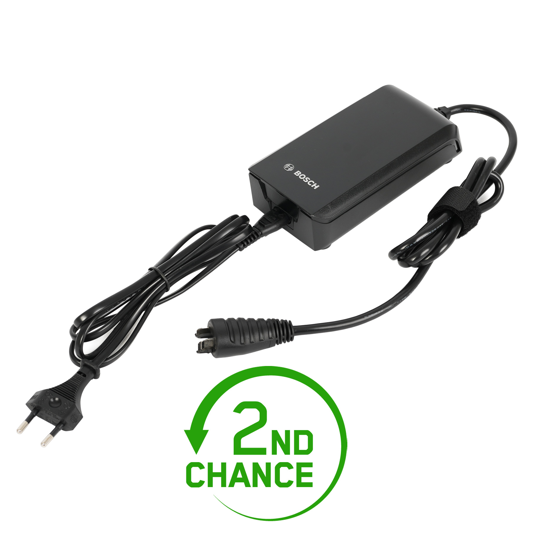 Image of Bosch Compact Charger 2A with Power Cable - black - 2nd Choice