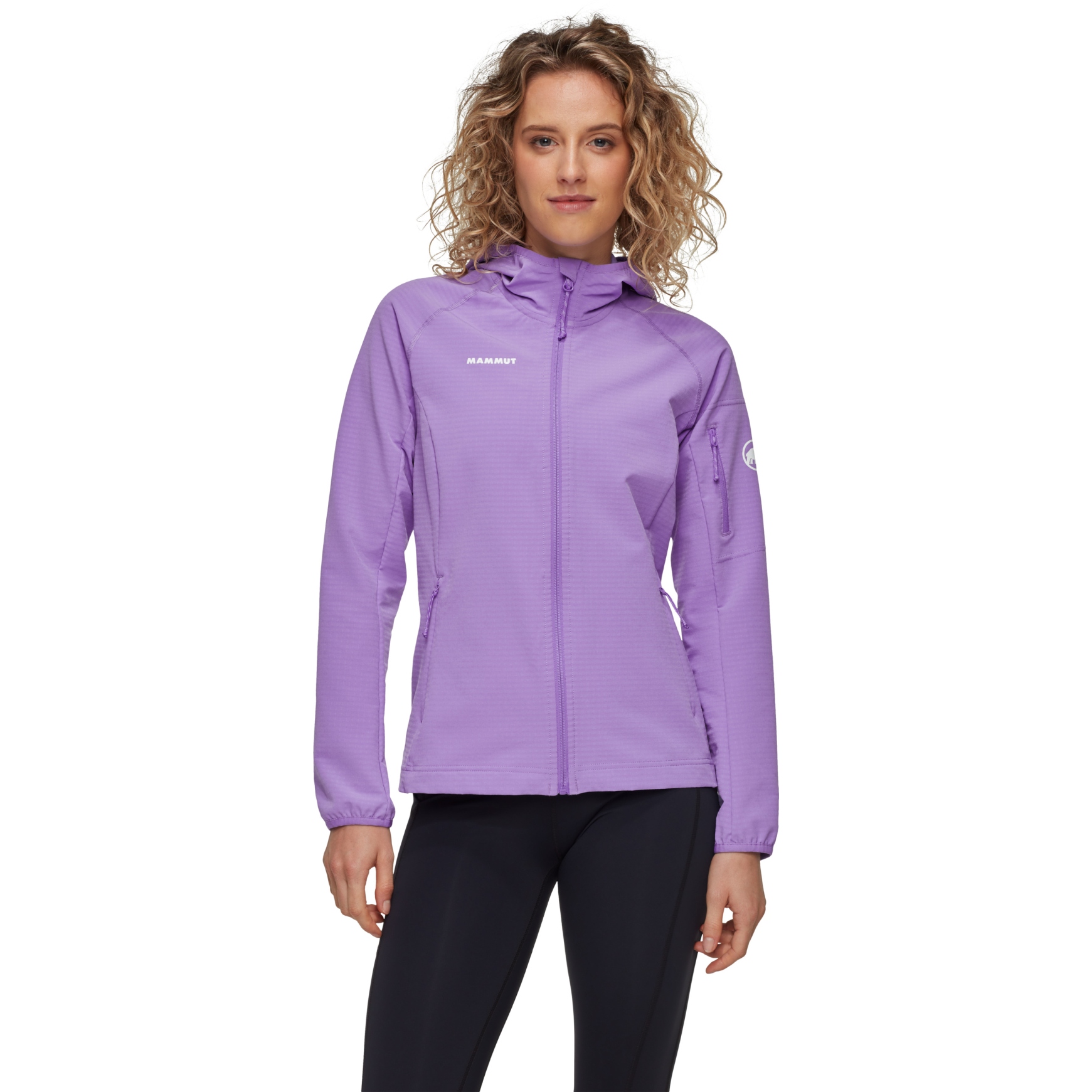 Bild von Mammut Madris Light Midlayer Jacke mit Kapuze Damen - lavandin