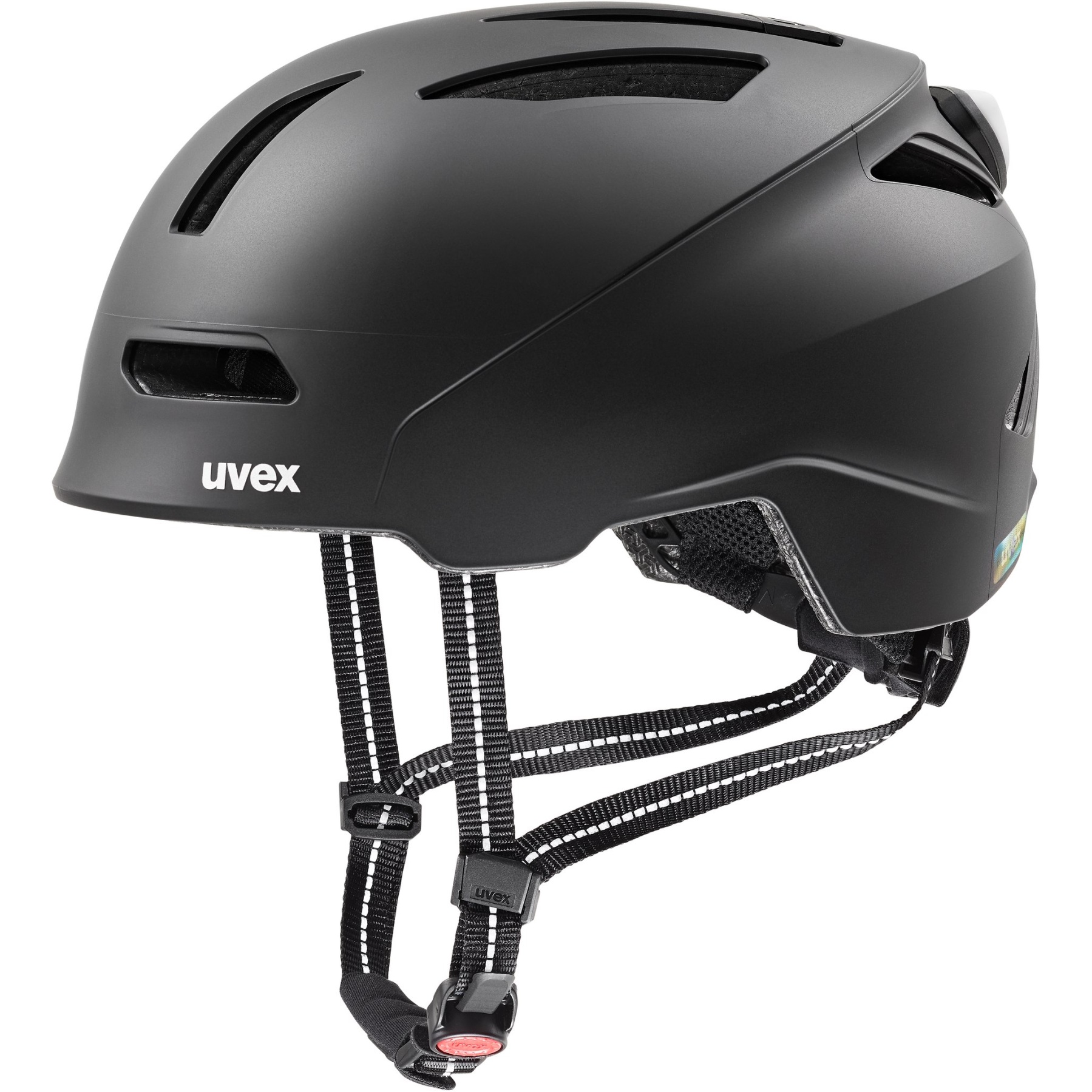Uvex urban planet LED Bike Helmet - black matt | BIKE24