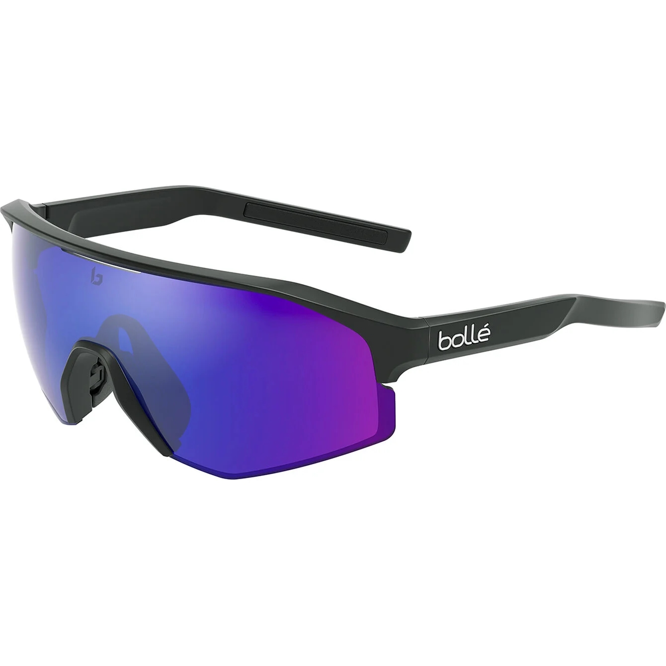 Produktbild von Bollé Lightshifter XL Sonnenbrille - Matte Black / Classic Brown Blue