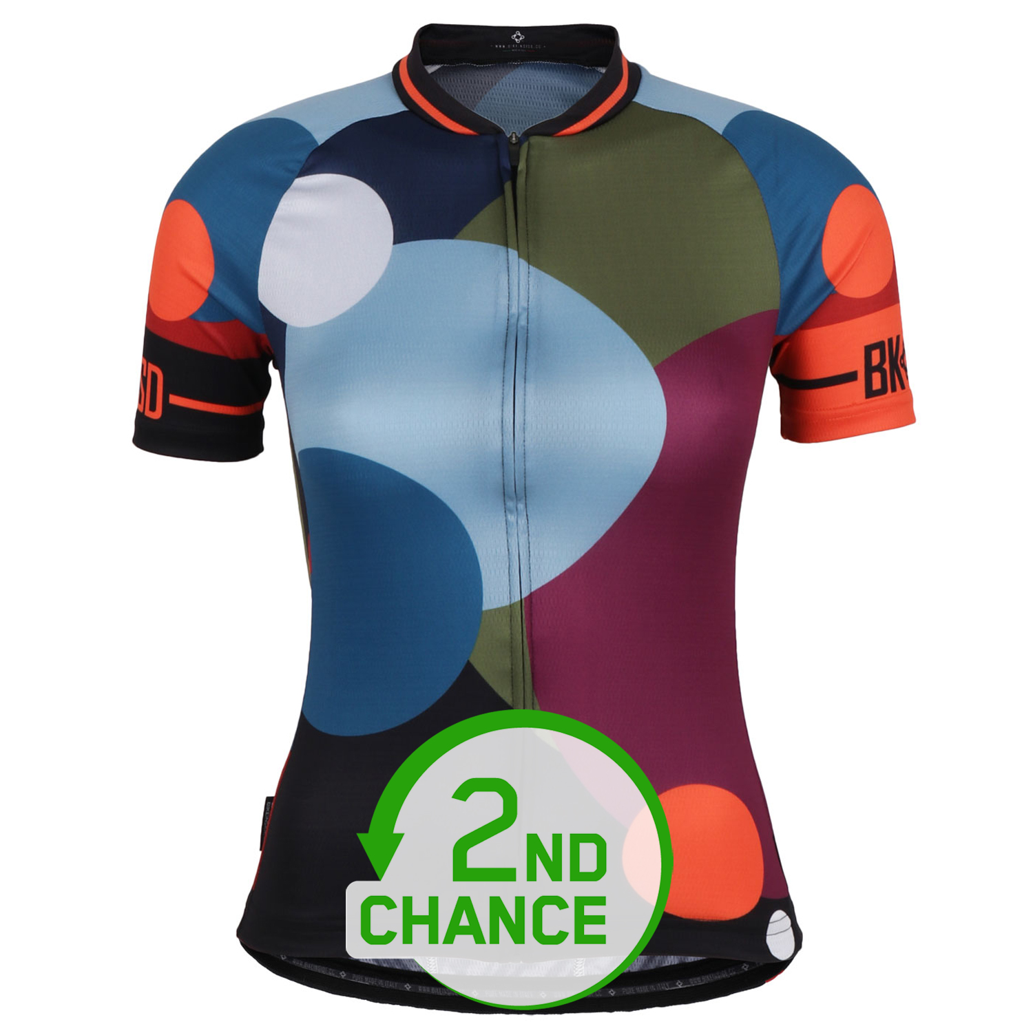 Picture of Bike Inside Cycling Wear Pure Style Women&#039;s Short Sleeve Jersey - Bubbles - 2nd Choice