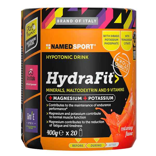 Produktbild von NAMEDSPORT HydraFit - Kohlenhydrat-Getränkepulver - 400g