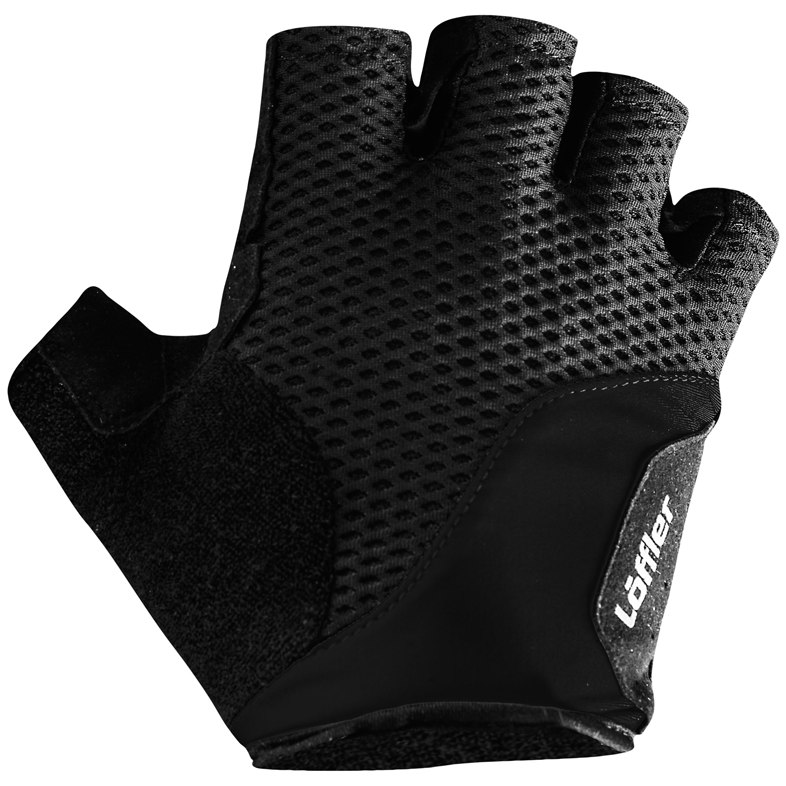 Image of Löffler Elastic Gel Bike Gloves - black 990