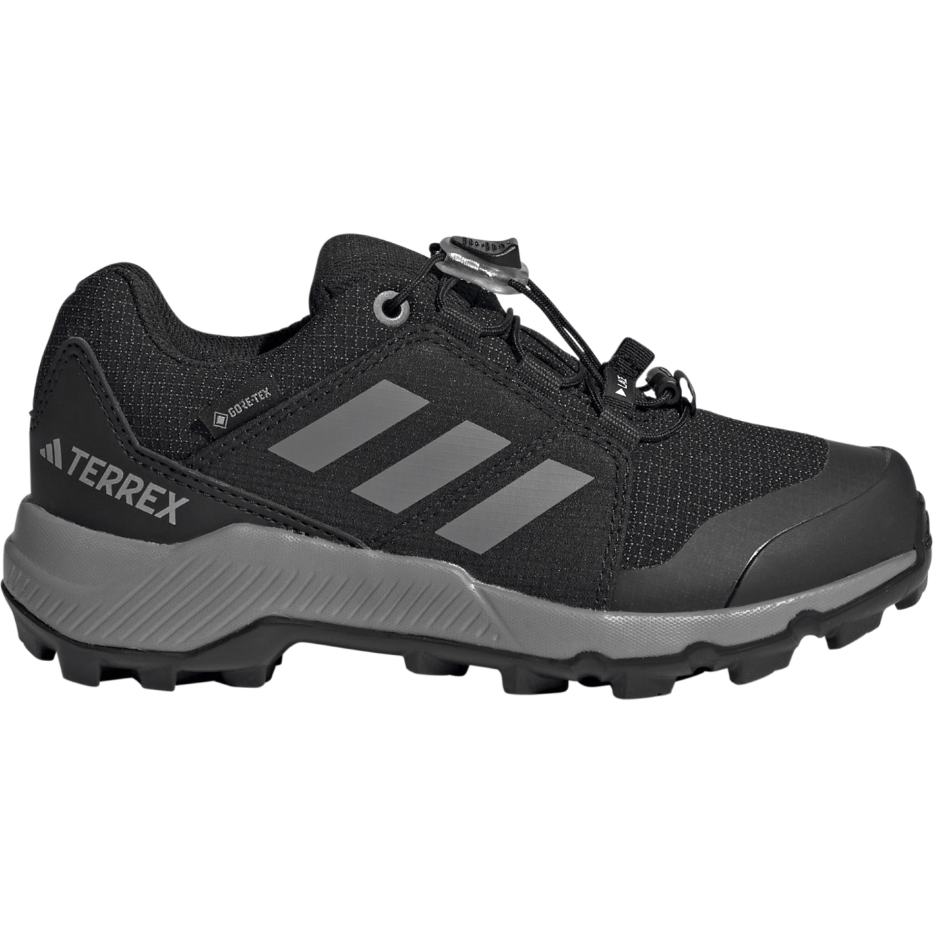 adidas Zapatillas de Senderismo Niños - TERREX GORE-TEX - core black/grey  thunder/core black IF7519