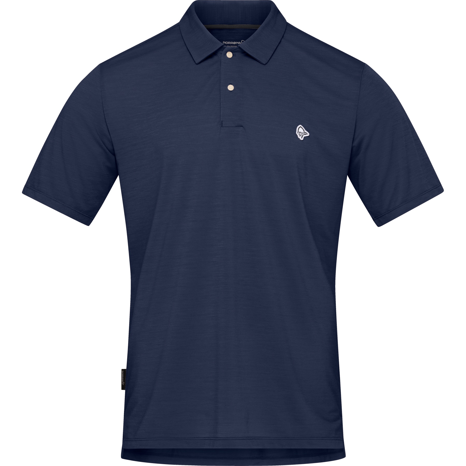 Norrona femund equaliser merino Polo Shirt Herren - Indigo