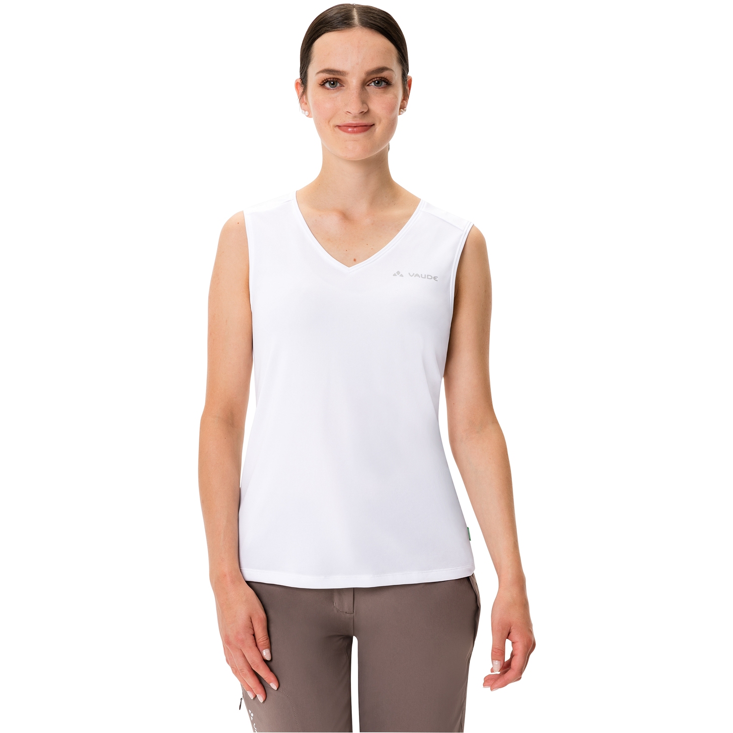 Picture of Vaude Essential Top Women - white/white
