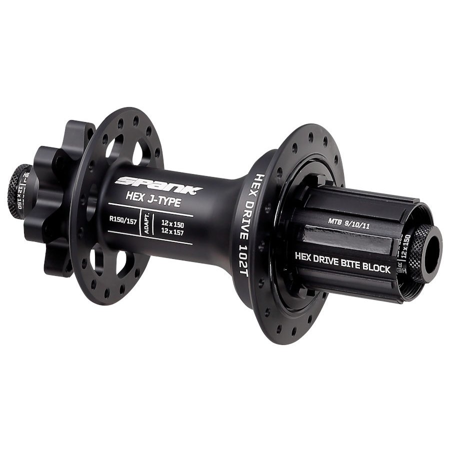 Picture of Spank HEX Rear Hub - 12x150/157mm - 32 Hole - black