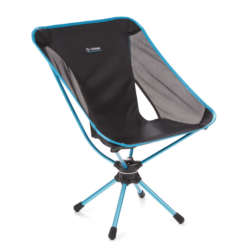 Produktbild von Helinox Swivel Chair - Black / O. Blue