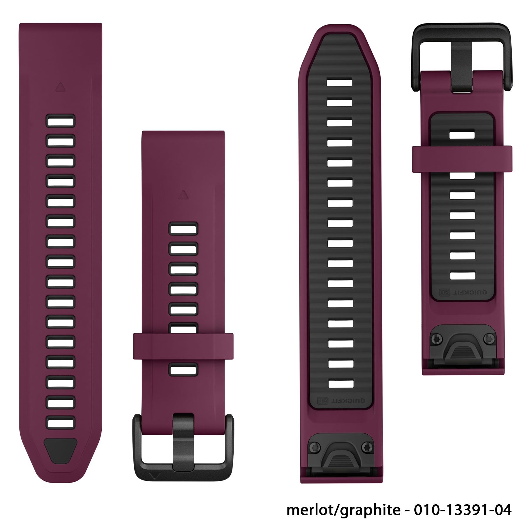 Cinturino Garmin QuickFit® 20mm 010-12866-00 Fenix 5S/6S • Rivenditore ufficiale