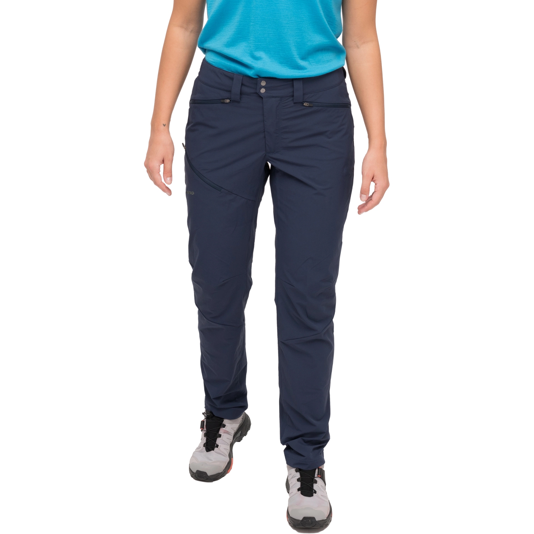 Produktbild von Bergans Rabot Light Softshell Hosen Damen - navy blue