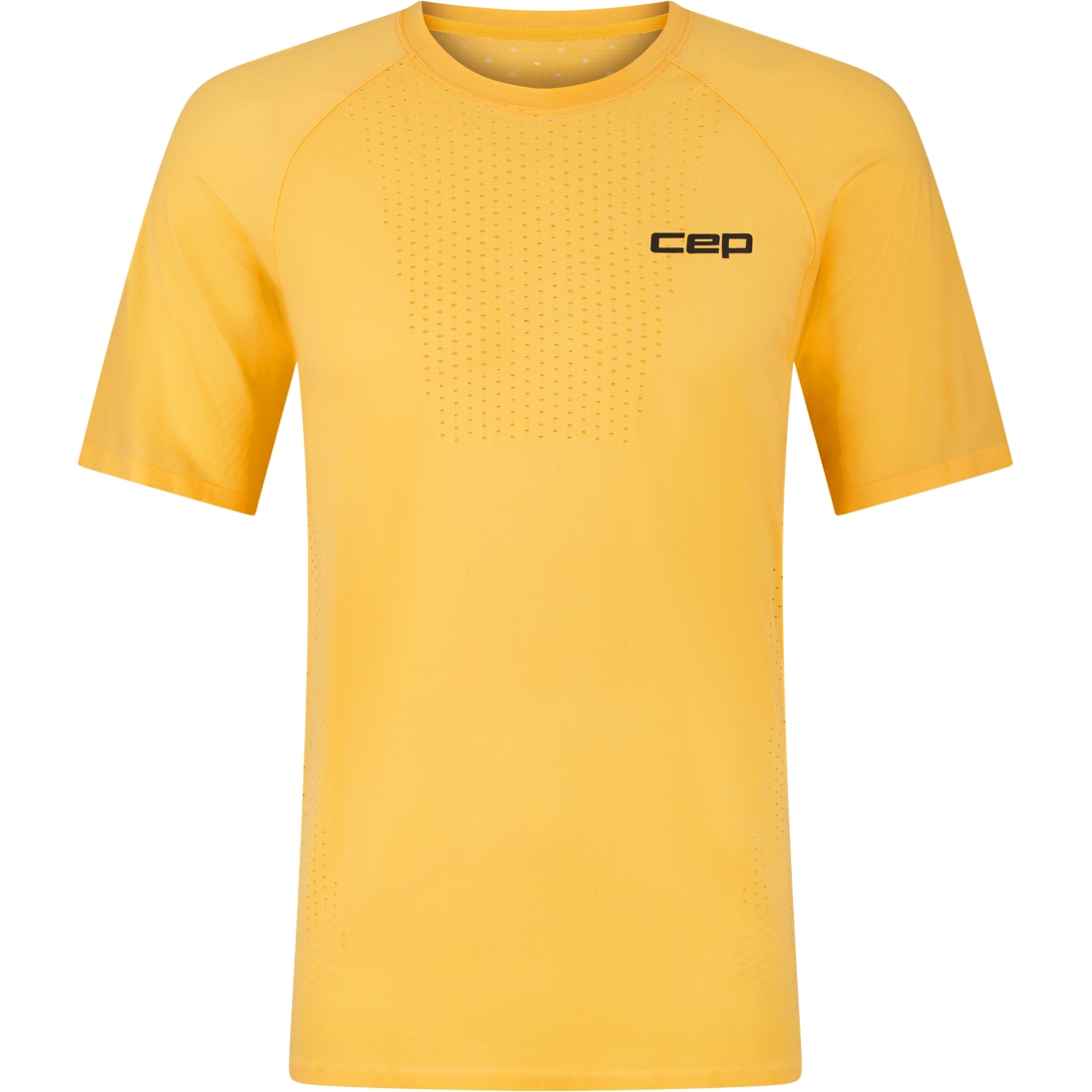 Picture of CEP Core Run Ultralight T-Shirt Men - marigold