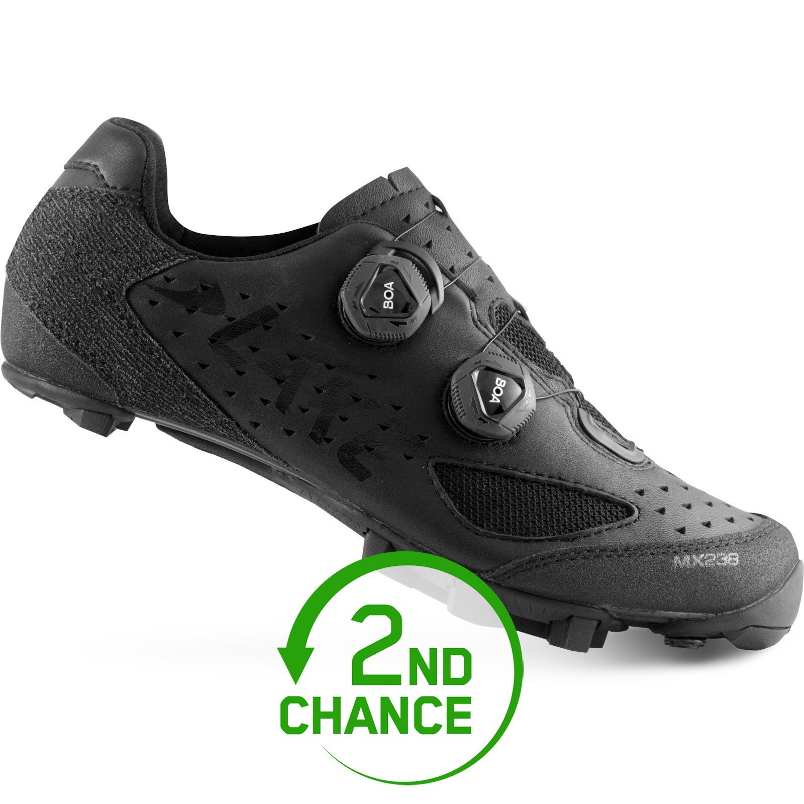 Picture of Lake MX238 MTB Shoes Men - black/black | Mountain Race X Sole - 2nd Choice