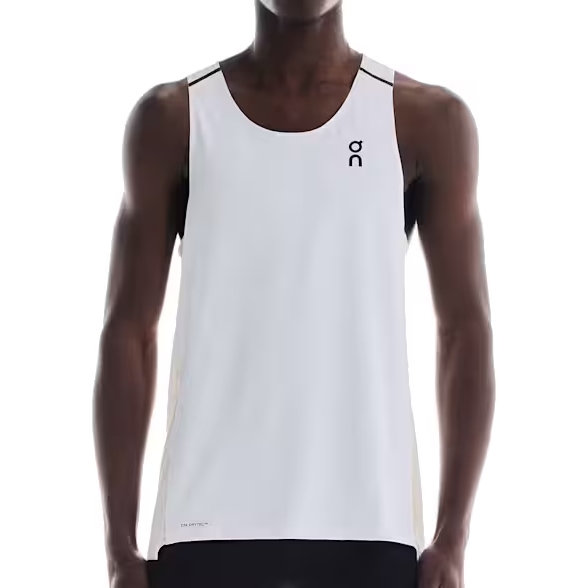 Produktbild von On Performance Tank Laufshirt Herren - Weiß | Silber