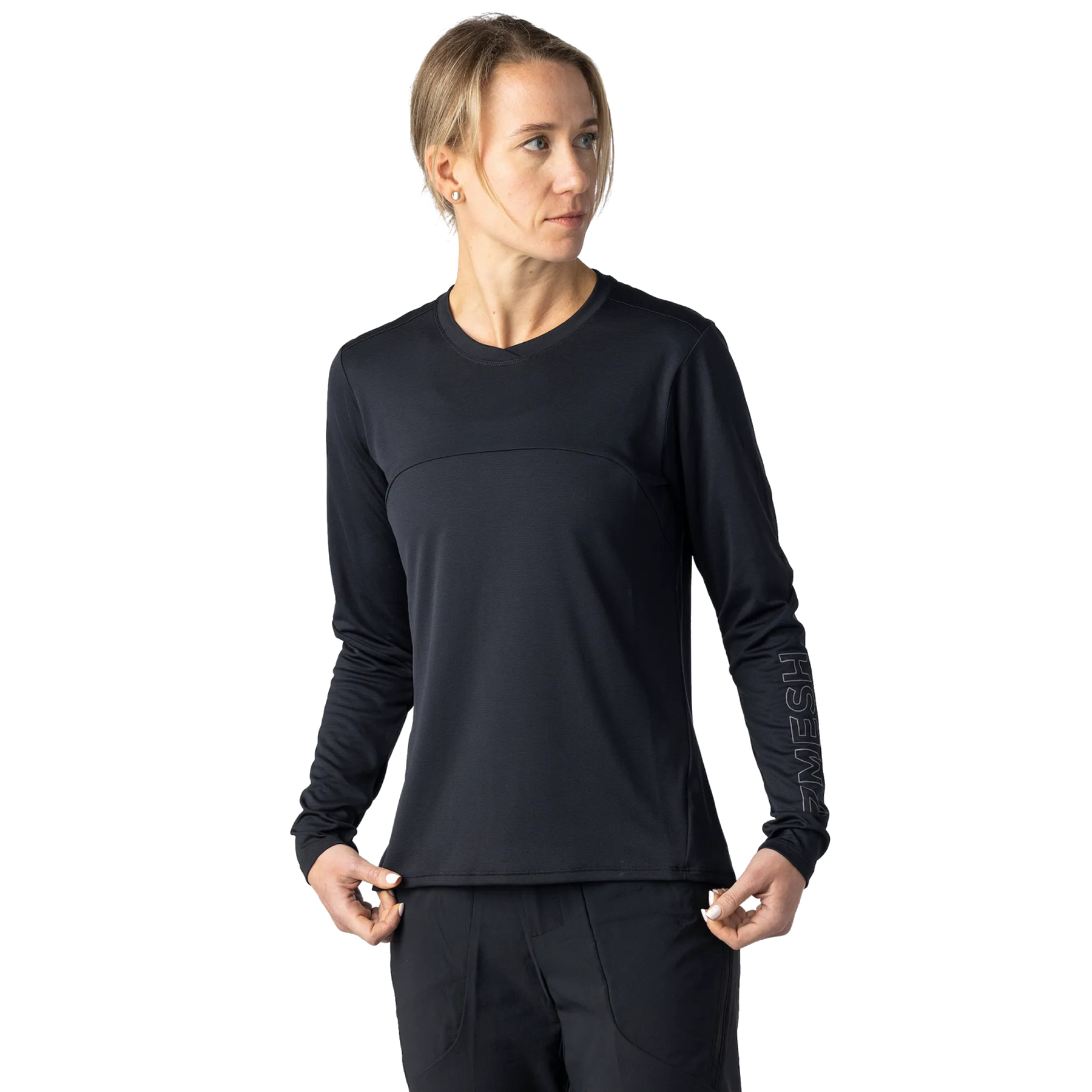 Immagine prodotto da 7mesh Maglia a Maniche Lunghe Donna - Roam - Nero