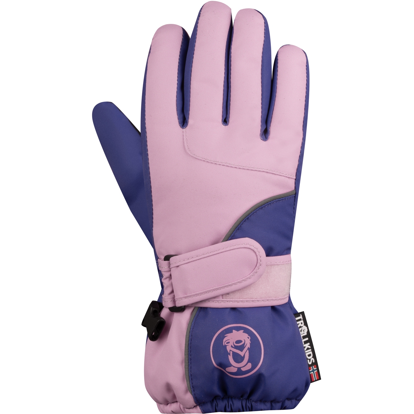 Produktbild von Trollkids Troll Handschuhe Kinder - dark purple/pink dawn