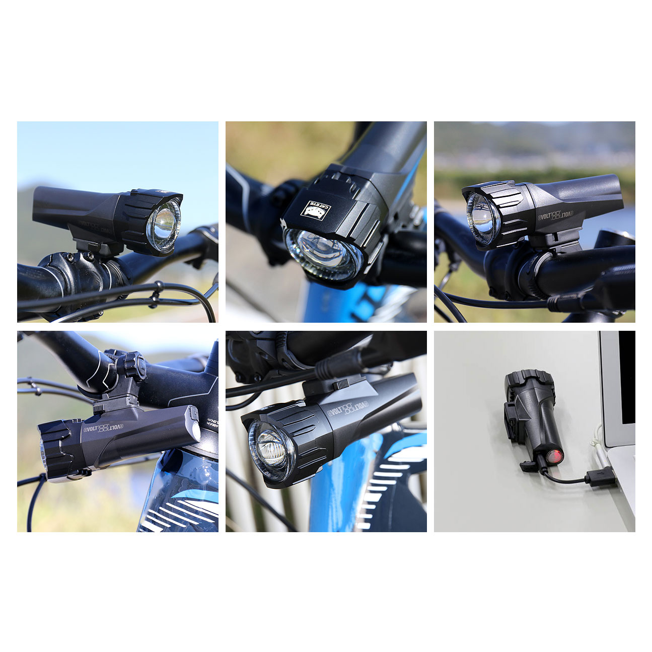 Cat Eye GVolt100 Front Light - black | BIKE24