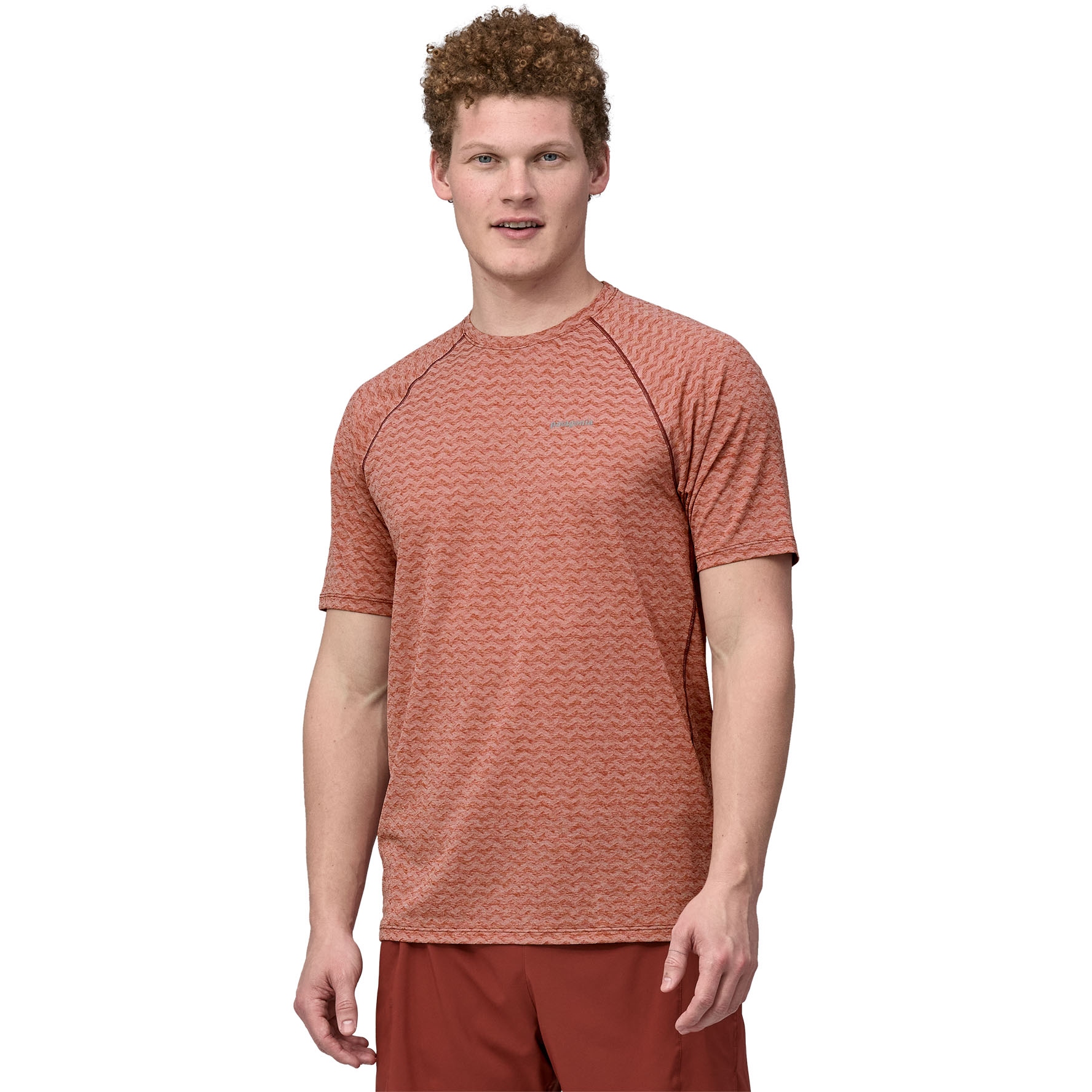 Produktbild von Patagonia Ridge Flow T-Shirt Herren - Mangrove Red