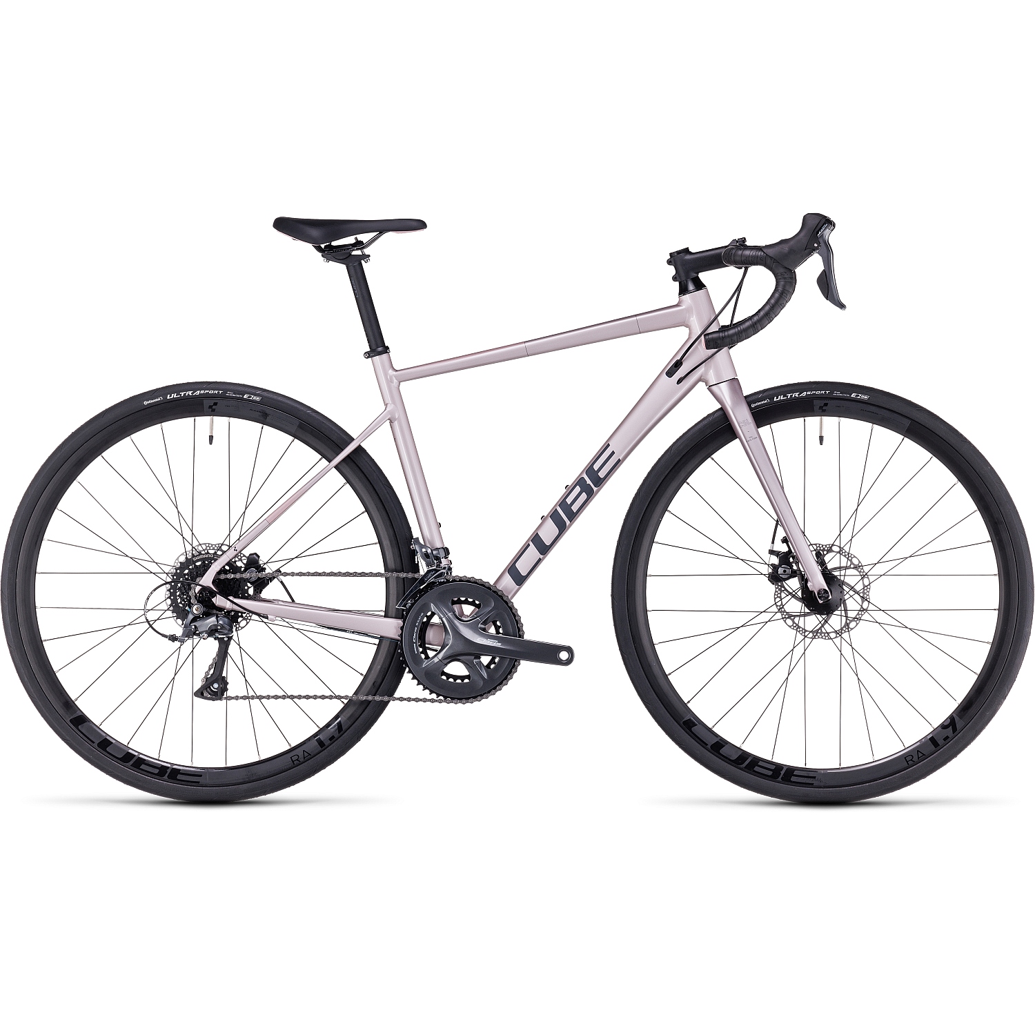Picture of CUBE AXIAL WS - Women Roadbike - 2024 - greyrose / blush