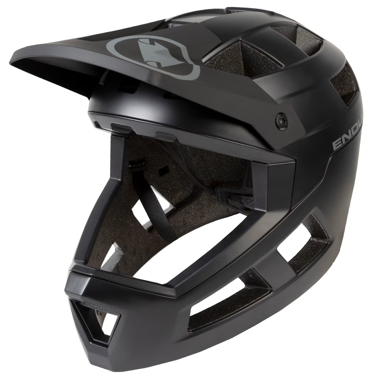 Produktbild von Endura SingleTrack MIPS® Full Face Helm - schwarz