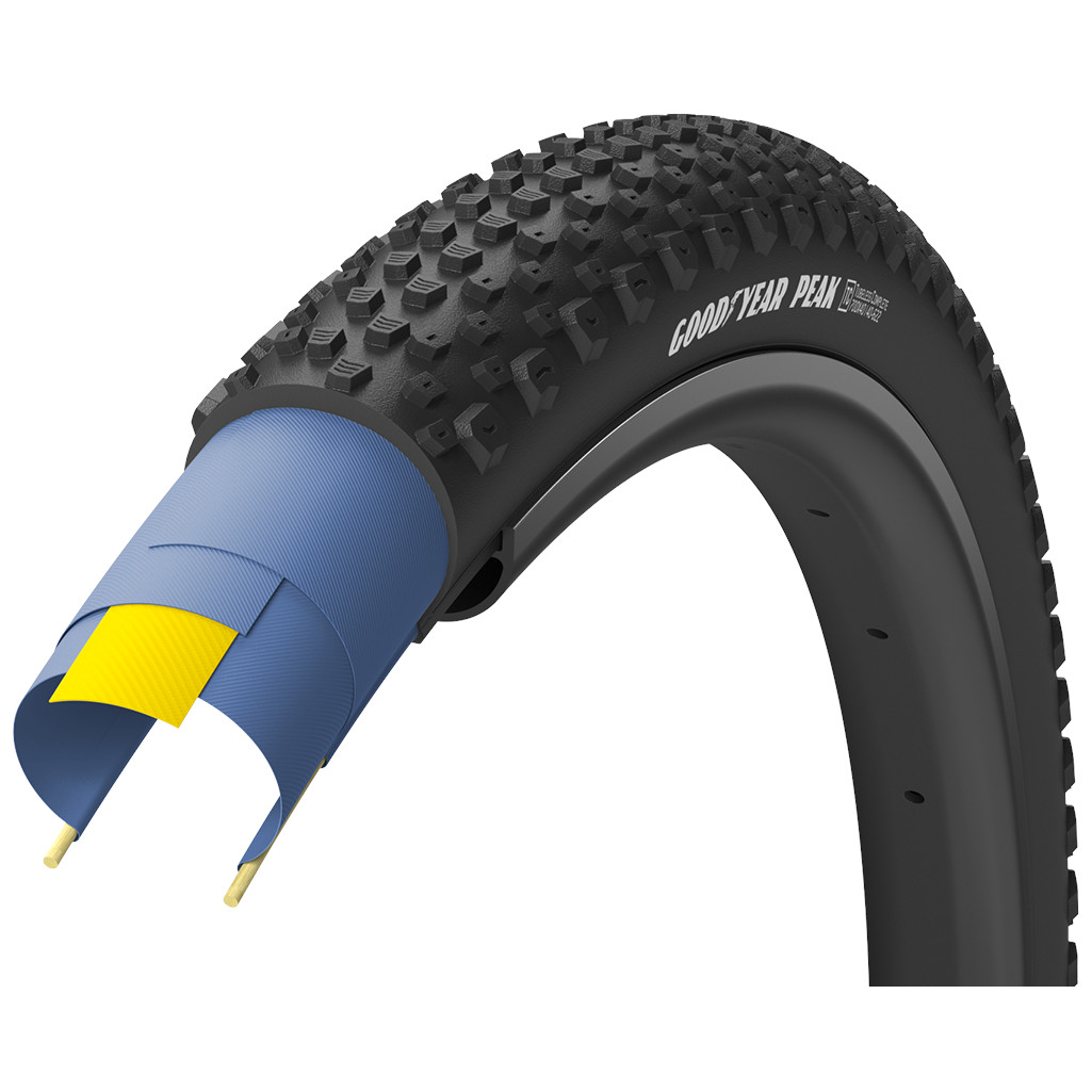 Productfoto van Goodyear Peak SL Race - Tubeless Complete - Vouwband - 29x2.25&quot; - zwart