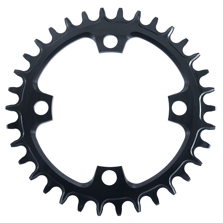 Garbaruk MTB Chainring - 104 mm / Round / Narrow-Wide - black | BIKE24