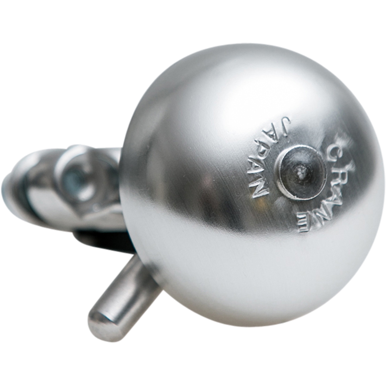 Crane Bell Co. Mini Karen Bell - Die Cast Mount - matte silver 