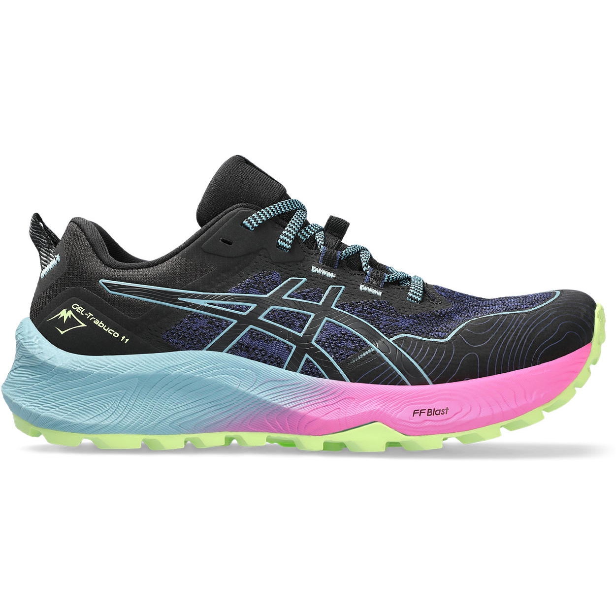 Picture of asics GEL-Trabuco 11 Trailrunning Shoes Women - black/gris blue
