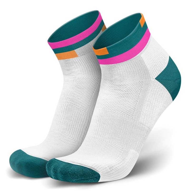 Picture of INCYLENCE Running Shifts Socks - Petrol Pink