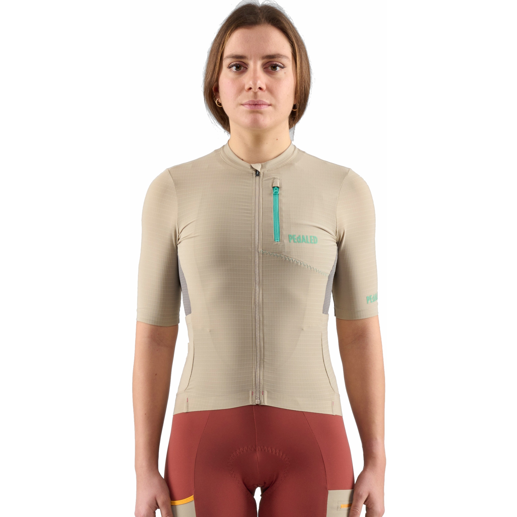 Produktbild von PEdALED Odyssey Kurzarmtrikot Damen - Beige