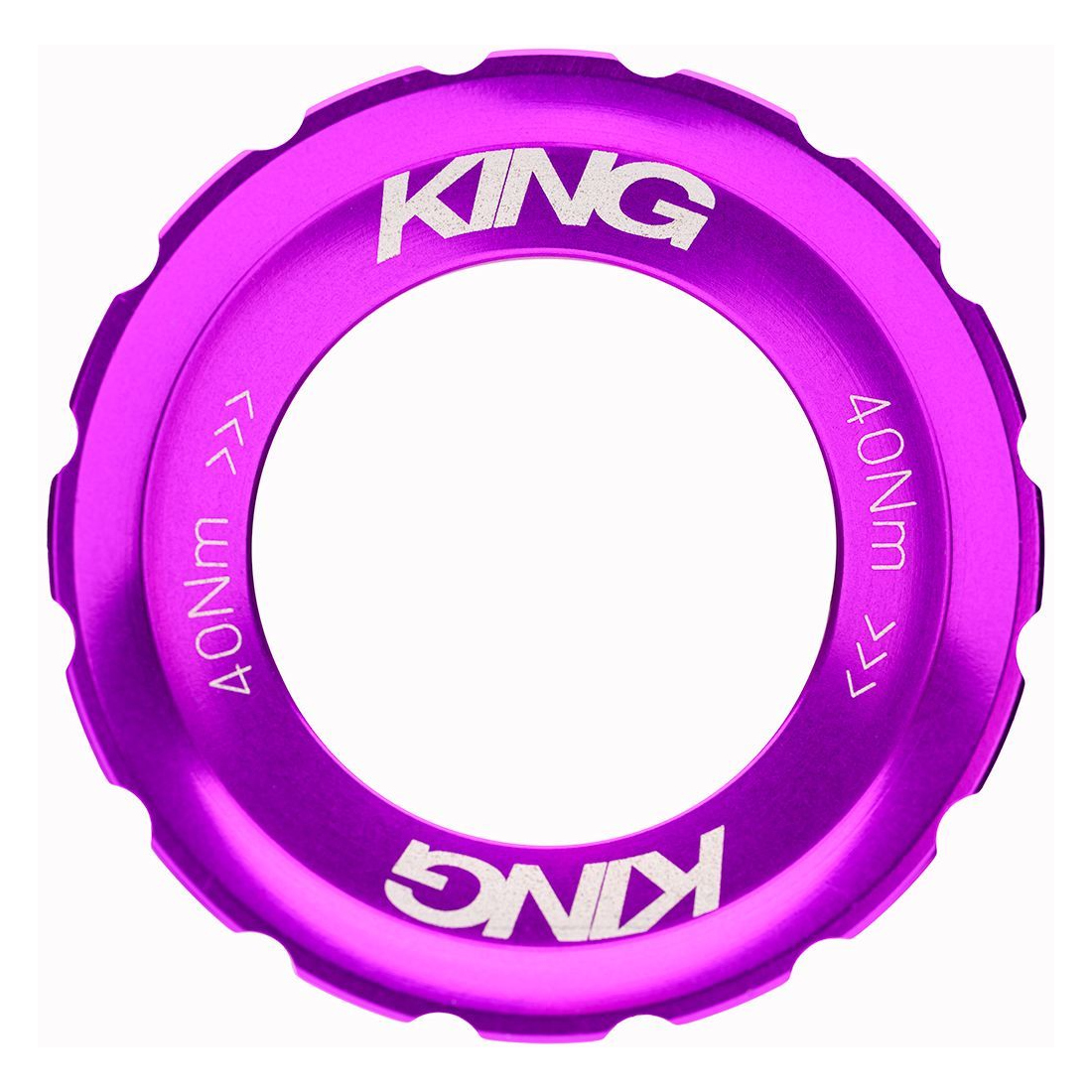Bild von Chris King Verschlussring - Centerlock | External Spline - 3D violet