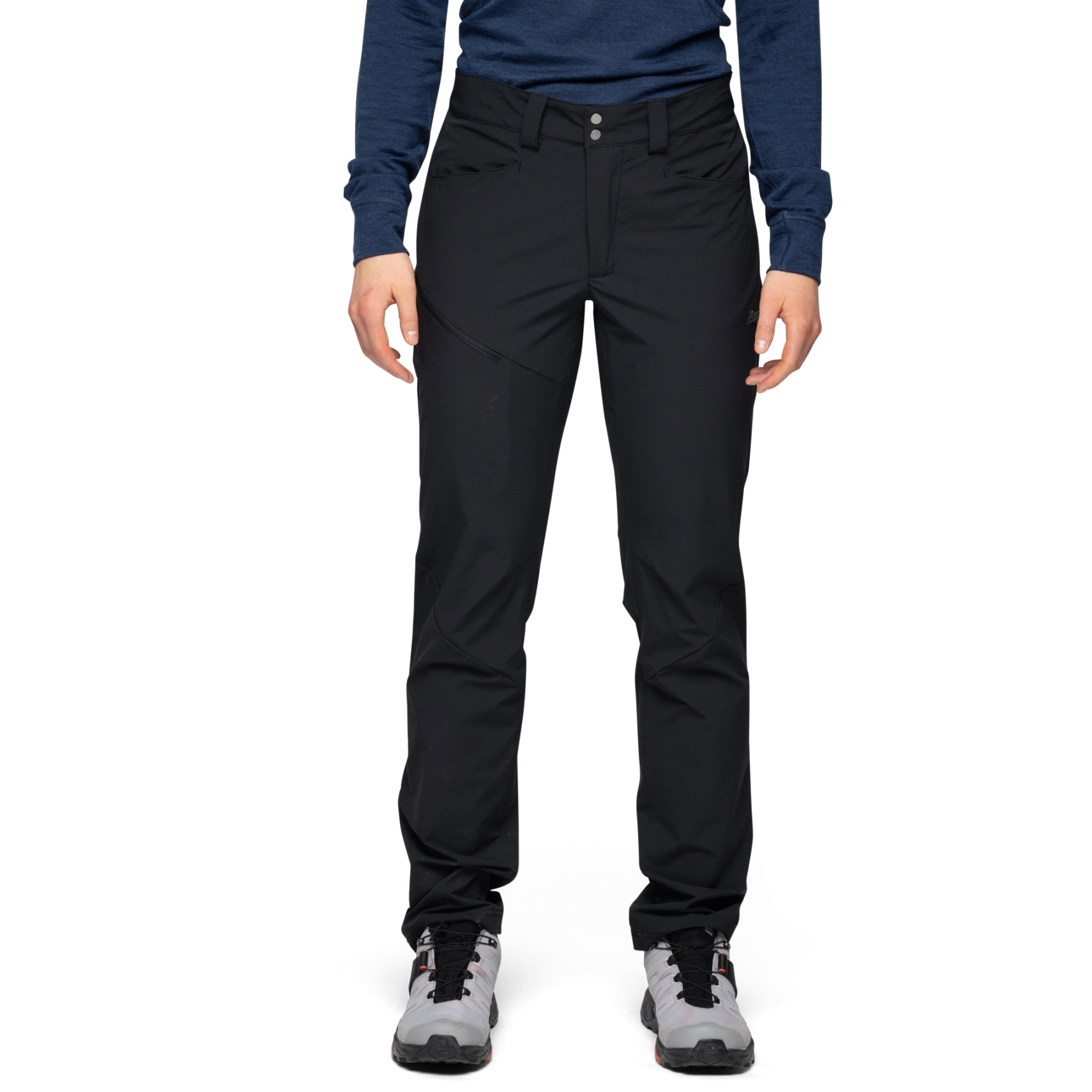 Foto de Bergans Pantalones Softshell Mujer - Vandre Light - negro