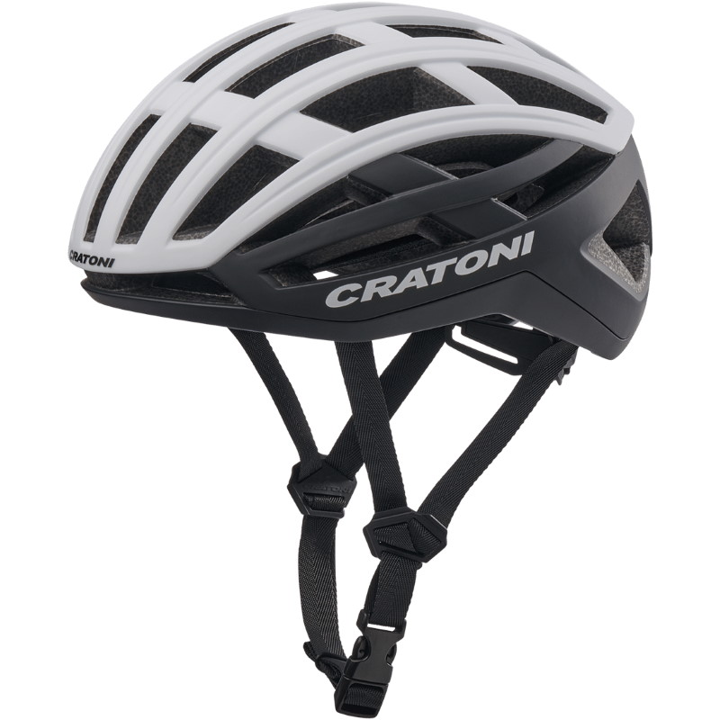 Produktbild von CRATONI C-AirLite Helm - weiß-schwarz matt