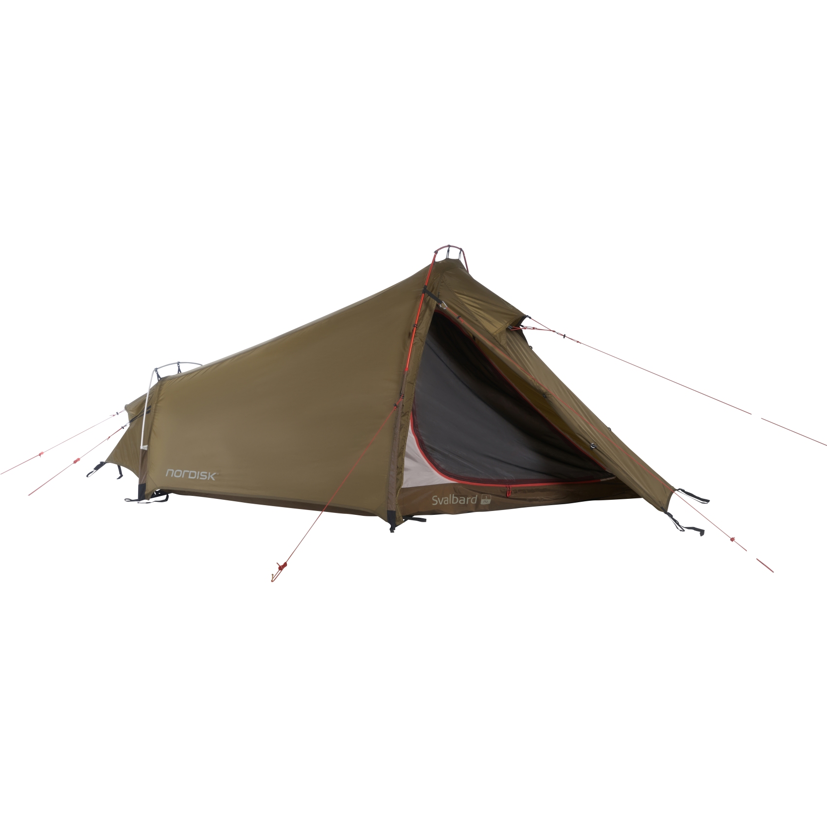 Nordisk Svalbard 1 PU (2.0) Tent - Dark Olive | BIKE24