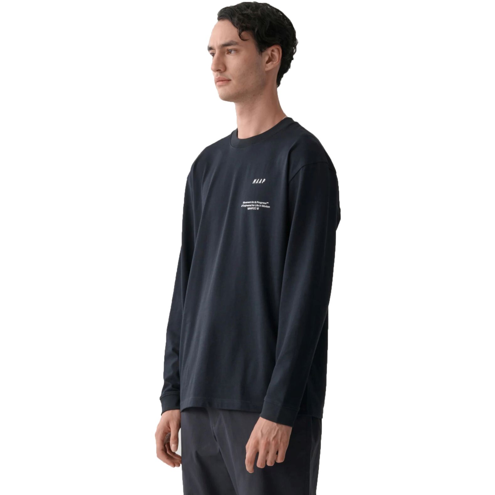 Picture of MAAP Essentials Long Sleeve T-Shirt Men - black