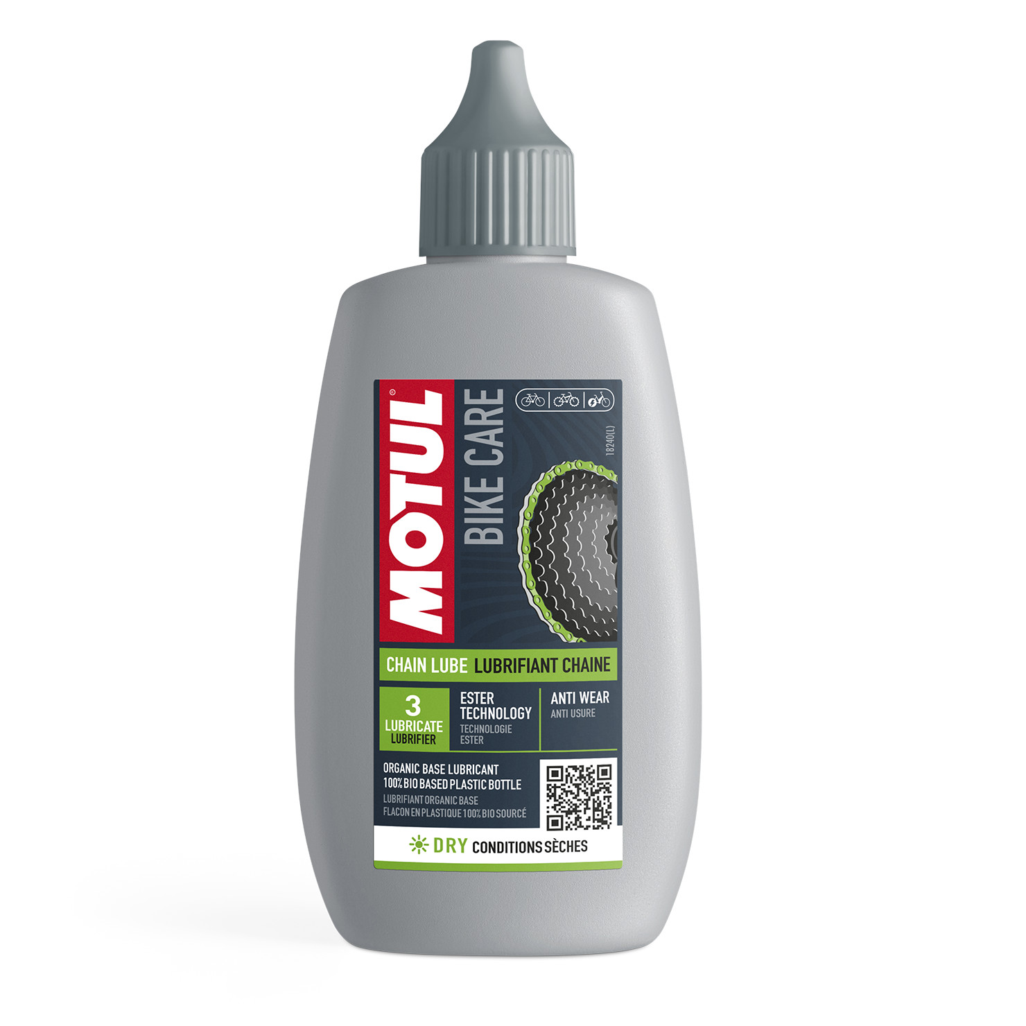 Productfoto van Motul Chain Lube Dry - Kettingolie - 100ml