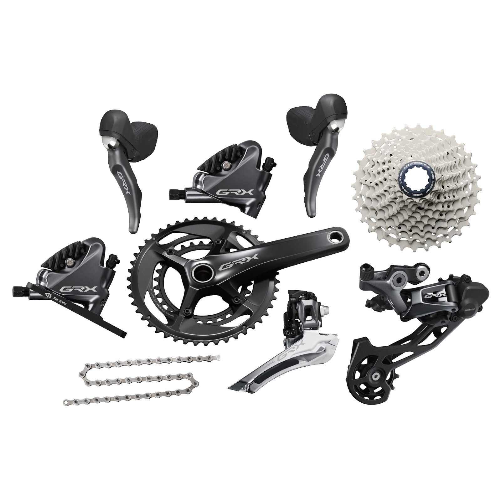 Picture of Shimano GRX RX810 Groupset 2x11-speed