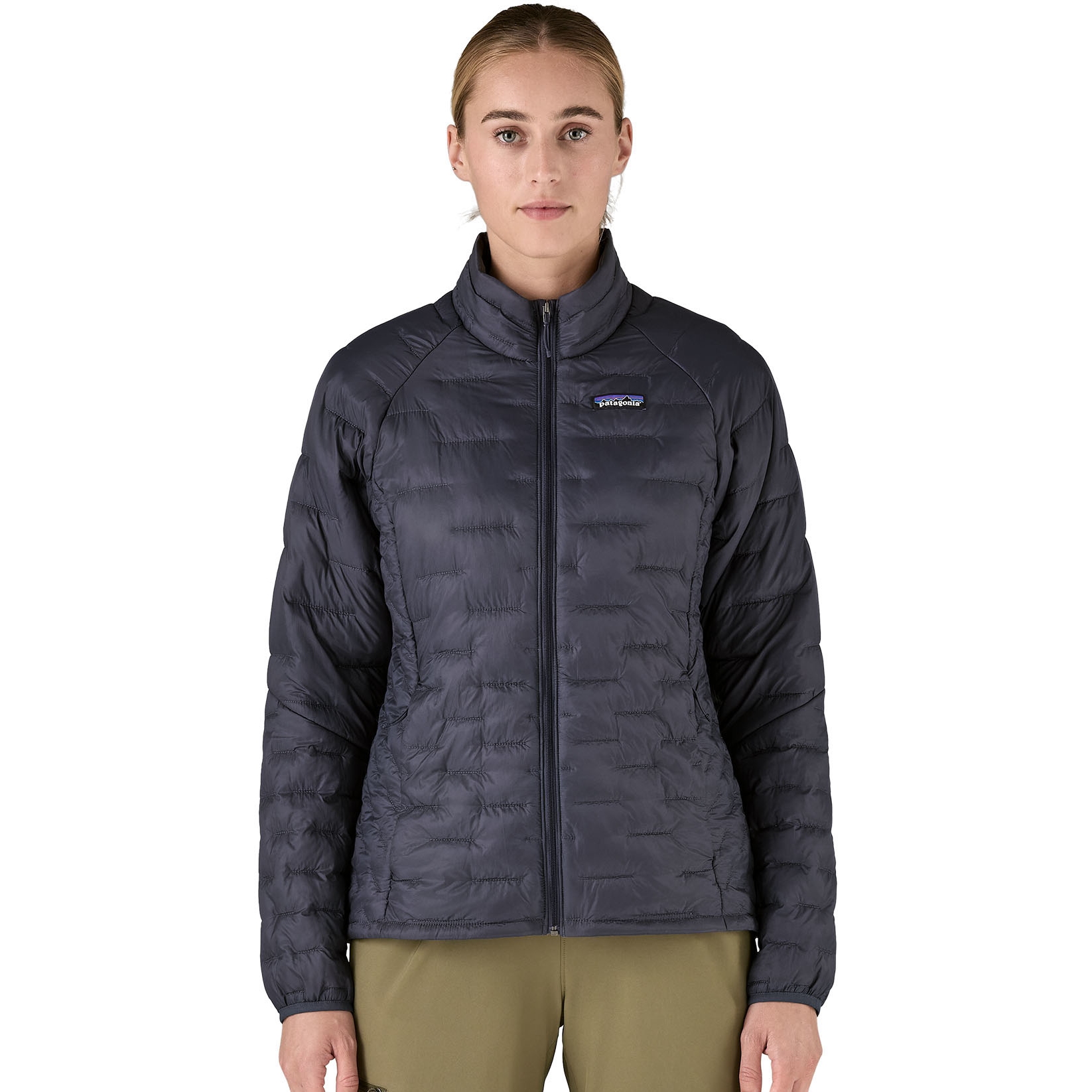 Photo produit de Patagonia Veste Femme - Micro Puff - Smolder Blue