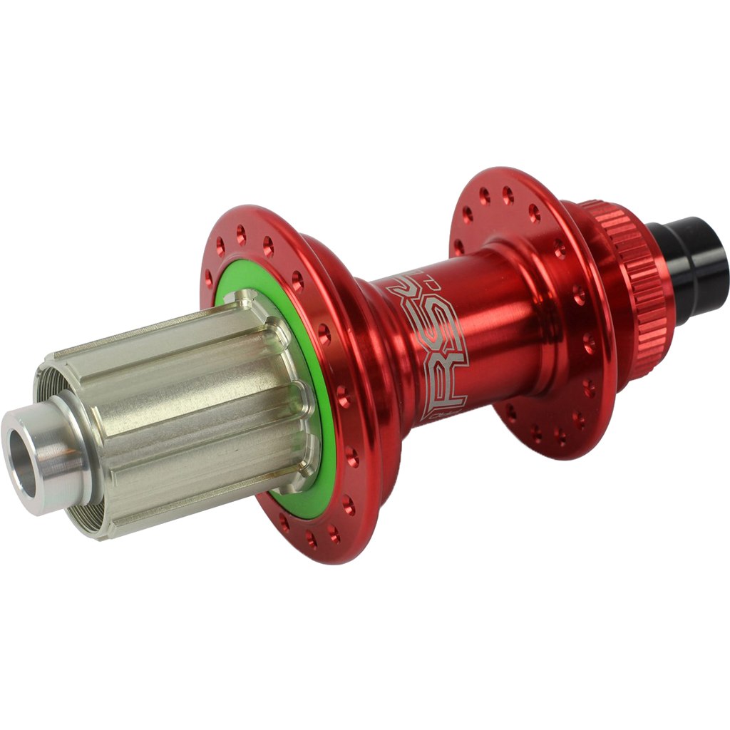 Image of Hope RS4 Road Rear Hub - Centerlock - 12x142mm - red