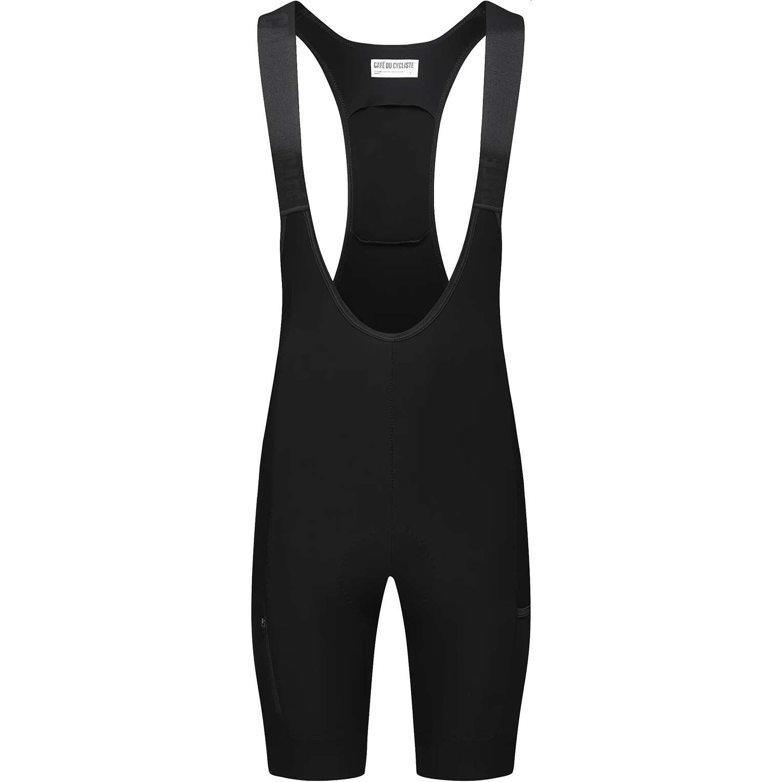 Productfoto van Café du Cycliste Eva Fietsshort met Bretels Heren - zwart