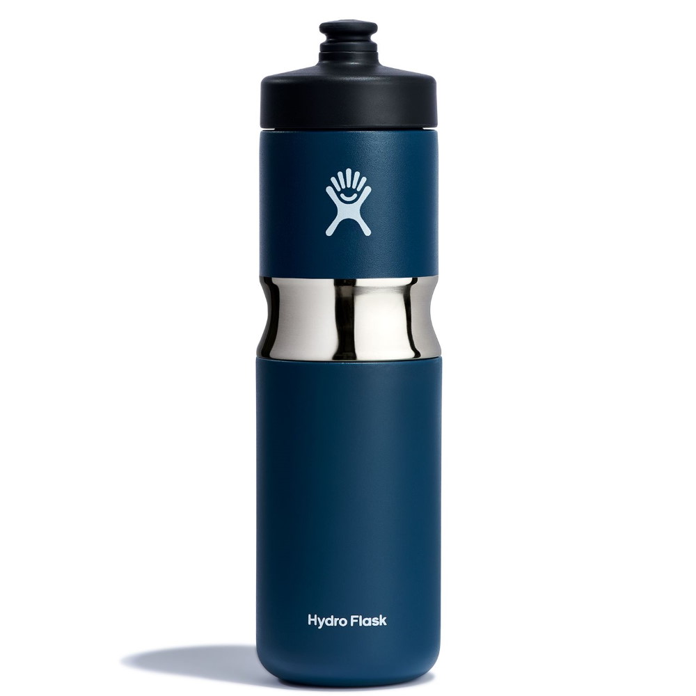 Picture of Hydro Flask 20 oz Wide Mouth Insulated Sport Bottle - 591 ml - Indigo