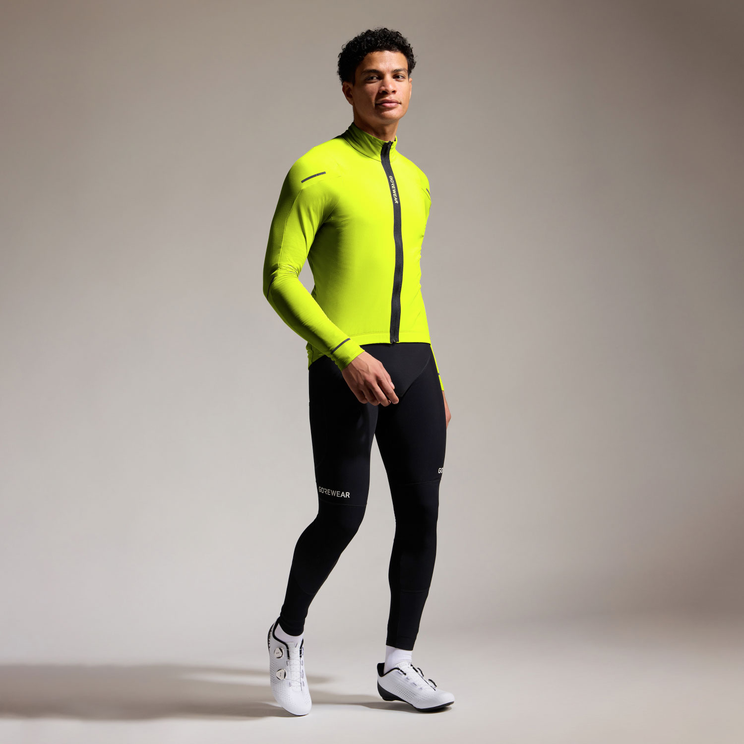 GOREWEAR Spinshift Thermo Long Sleeve Jersey Men - neon yellow