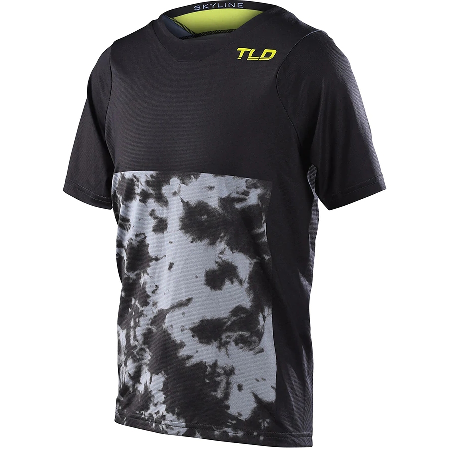 Picture of Troy Lee Designs Youth Skyline Short Sleeve Jersey - breaks charcoal